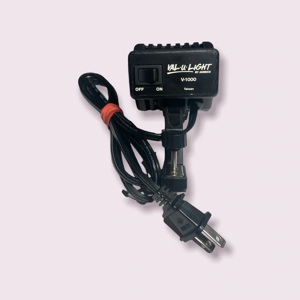🔥 VINTAGE Val-u-Light V-1000 by Ambico Camera Light / Untested / As Is 🔥